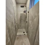 Hifo Frameless Wall To Wall Shower Screen 850-900 *2000